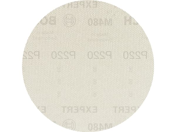 Bosch Expert M480 Net - Slipeark - for bløtt tre, løvtre, finertre, maling på tre - 5 deler - rund - grovkorn: P220 - 150 mm
