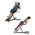 Miniatyrbillede 1 af 11: Romersk Stol Rygforlænger, Hyperextension Bænk, Multifunktionel, Justerbar, Perfekt til Fitness Træning