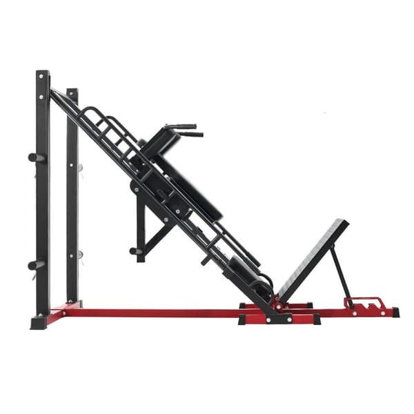 Benpress Hack Squat Combo Maskin, Justerbar Underkropp, Special Hemgymutrustning