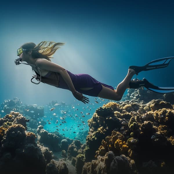1L Sukelluspullo, 98,43 Jalan Sukellussyvyys, Täytettävä Snorkkeli-Ilmapullo Pumpulla, Suojaava Tuotekuori, Kestävä ja Luotettava