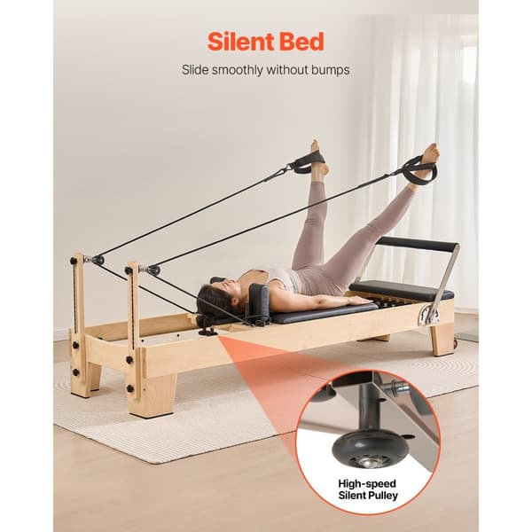 Pilates Reformer, Trä Pilatesmaskin, Hemmagym och Träningsutrustning av hög kvalitet