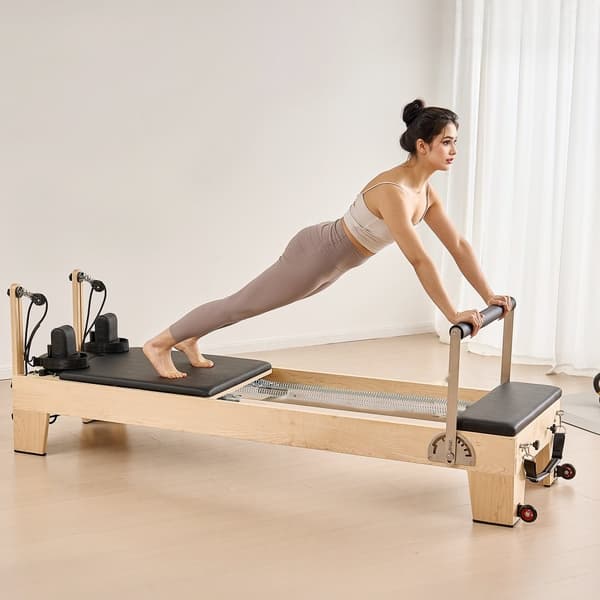 Pilates Reformer, Trä Pilatesmaskin, Hemmagym och Träningsutrustning av hög kvalitet