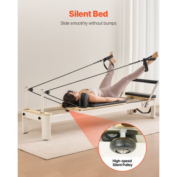 Pilates Reformer, Kotikuntosalilaite, Vastuksella, Korkealaatuinen Pilates-laitteisto