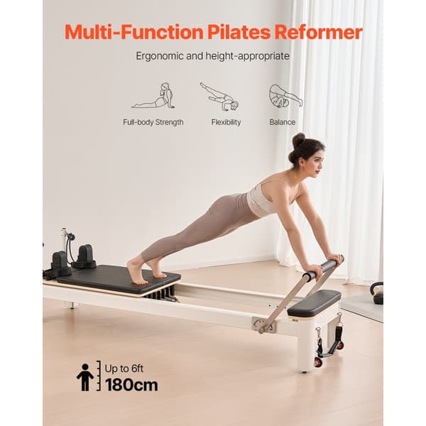 Pilates Reformer, Kotikuntosalilaite, Vastuksella, Korkealaatuinen Pilates-laitteisto