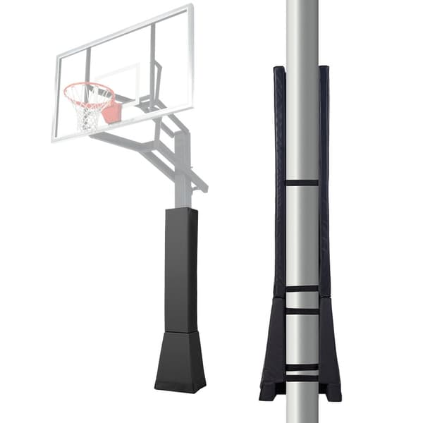 Basketstolpe Pad 163 cm, Tålig stoppning, Alla väderbeständig, 18x18 i Fyrkantig Stolpe