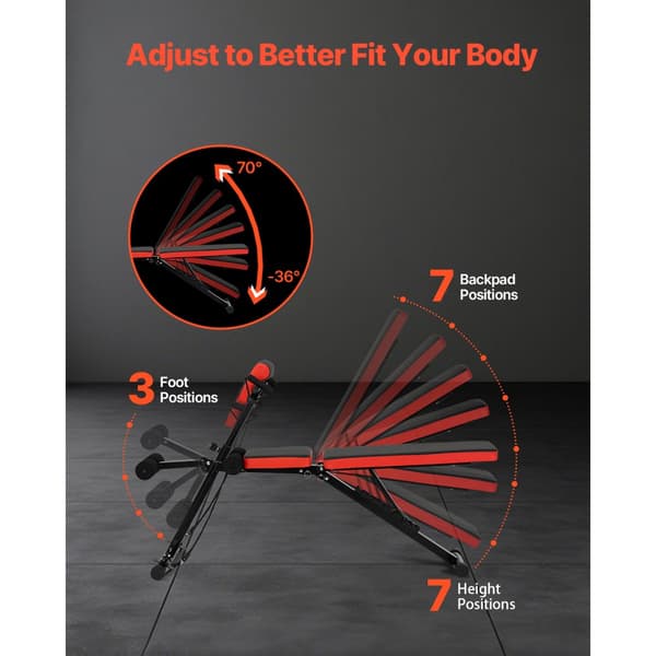 Romersk stol, Ryggförlängningsbänk, Hyperextension Multi-Justering, Hög hållbarhet, Bekväm Polstring