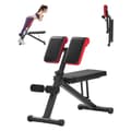 Miniatyrbillede 1 af 11: Romersk Stol Rygforlænger, Hyperextension Bænk, Justerbar og Foldbar til Gymnastiksal