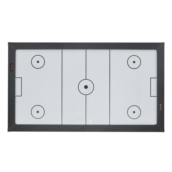 Air Hockey Bord 214 cm, Air Powered Arcade Bord, Elektroniske Scorer, Pushers