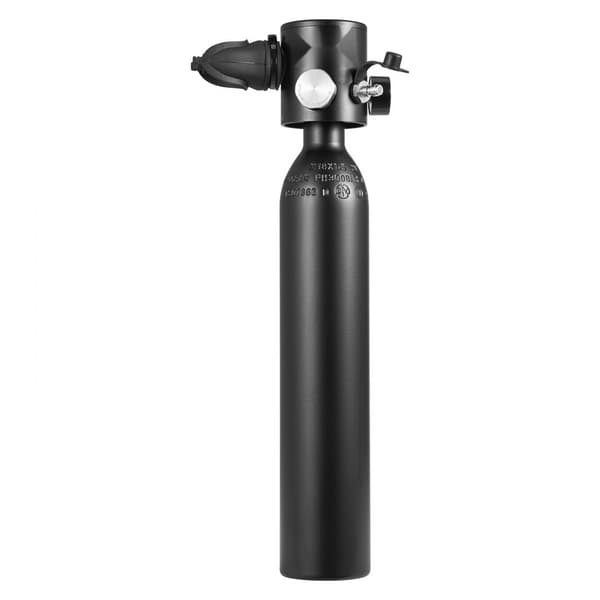 Scuba Tank 0,5 L, 98,43 fot Dykdjup, Påfyllningsbar Snorkellufttank med Pump