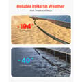 Miniatyrbillede 6 af 11: 100FT Solpanel Forlængerkabel 10AWG, Vandtæt PV 6mm², Sort kabel til energieffektivitet