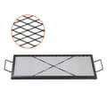 Pikkukuva 1 / 11: 32 Suorakaiteen Muotoinen Keittoritilä, X-Marks Fire Pit -Grilliritilä, Raskaskäyttöinen Teräsrakenne