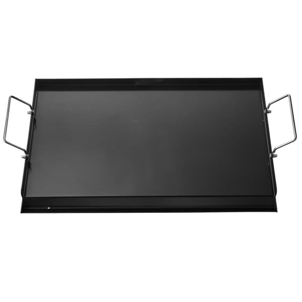 Hiiliteräksinen BBQ-Grillipannu, 24x16 litteä parila, universaali käyttö