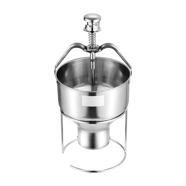 Dej-udlægger manuel, Doughnut Dropper Hopper Dispenser, rustfrit stål, kvalitetsdesign