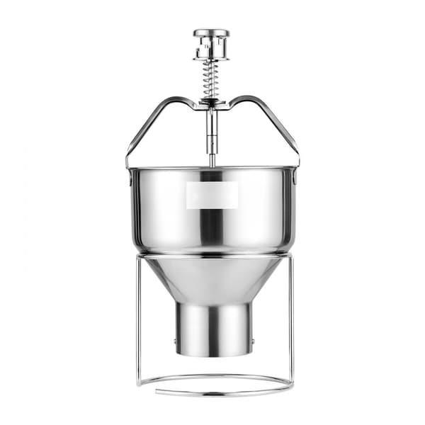 Dej-udlægger manuel, Doughnut Dropper Hopper Dispenser, rustfrit stål, kvalitetsdesign