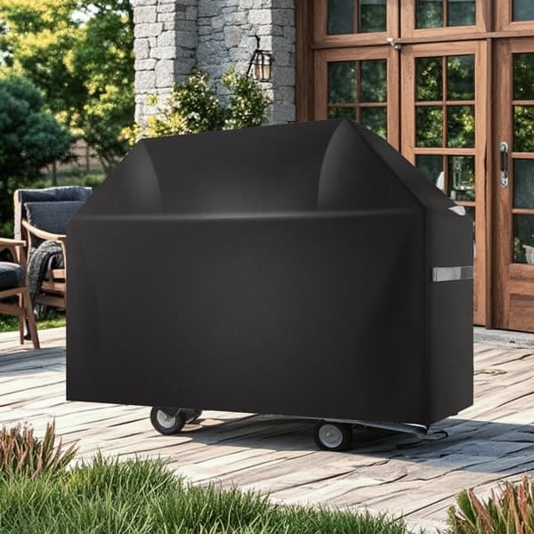 48 tommer Grill Cover, Heavy Duty BBQ Gas Grill Cover, Udendørs Vandtæt
