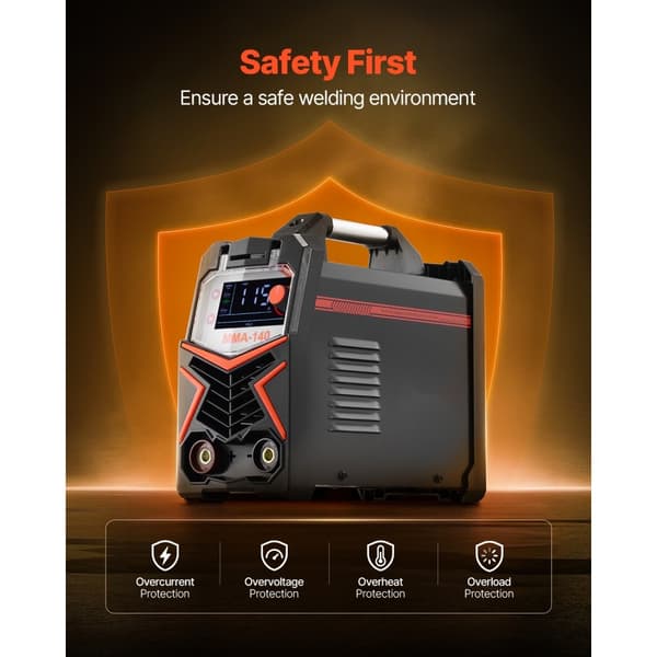 TIG Svejsemaskine 4-i-1, Pulse MMA Lift STICK, IGBT Inverter LED, Kraftfuld og Præcis