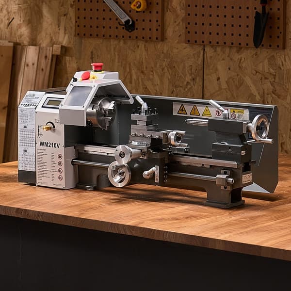 Metallisorvi 8 x 16 in, 550W Pöytäsorvikone, 0-2500 RPM Vaihteleva Nopeus