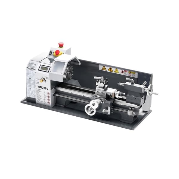 Metallisorvi 8 x 16 in, 550W Pöytäsorvikone, 0-2500 RPM Vaihteleva Nopeus