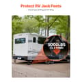 Miniatyrbillede 3 af 11: Nivelleringspuder til autocampere, 5000 lbs 4 stk, gummi anhænger jack puder, Sakse jack fødder