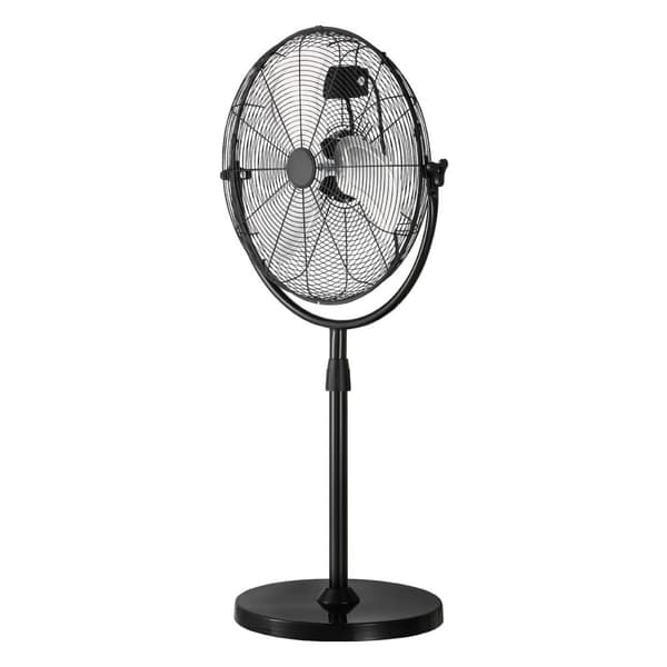 18 Industriel Pedestalventilator, 3-Hastighed, Højdejusterbar mellem 45,3 til 57,9 tommer
