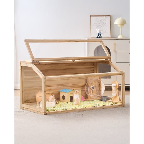 Hamsterin puuhäkki, Habitat 48, pienten jyrsijöiden karsina, erityisesti hiirille ja pienille eläimille