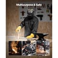 Miniatyrbillede 7 af 11: Svejsejakke, M Størrelse, Flammesikker, 7oz FR Bomuld, Sikkerhedsprofil for svejsning