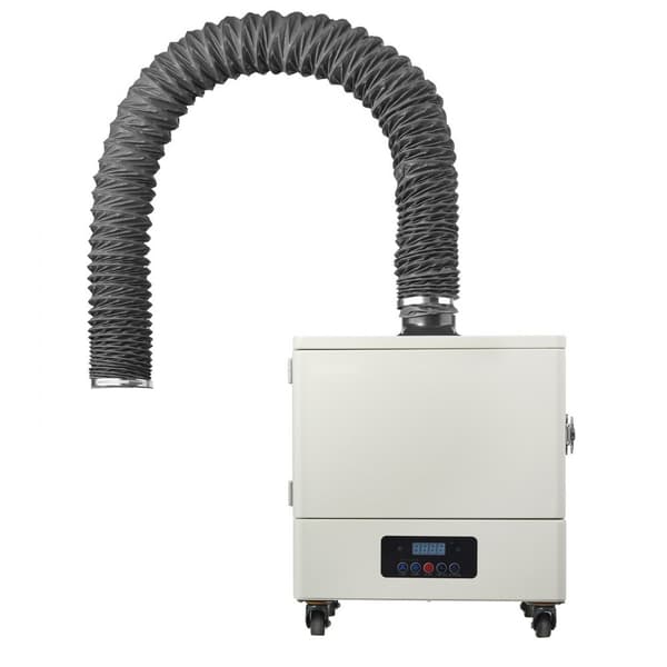 Loddedampsuger 459 m³/h, Model 280W, Børsteløs Motor, 10 Hastighedsniveauer