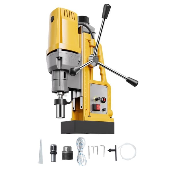 Magnetisk borr 1400W, 2922 lbf, Modell Borrpress, 2 i borrdiameter, varvtal 0-750 rpm
