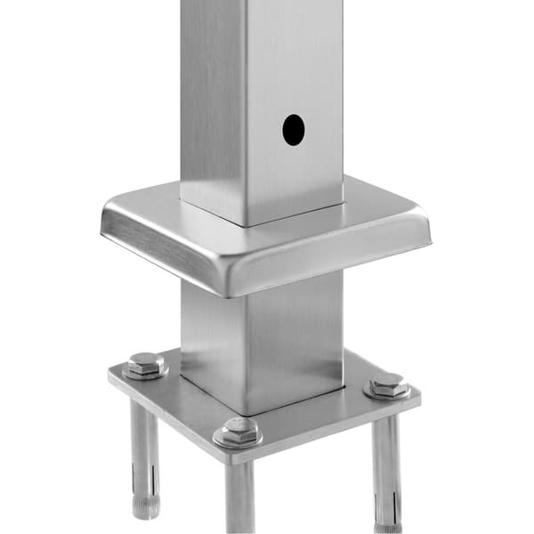 Kabelräckestolpe, 36x2x2 tum, 1JZLGZXYS91466KZK001V0, horisontellt hål