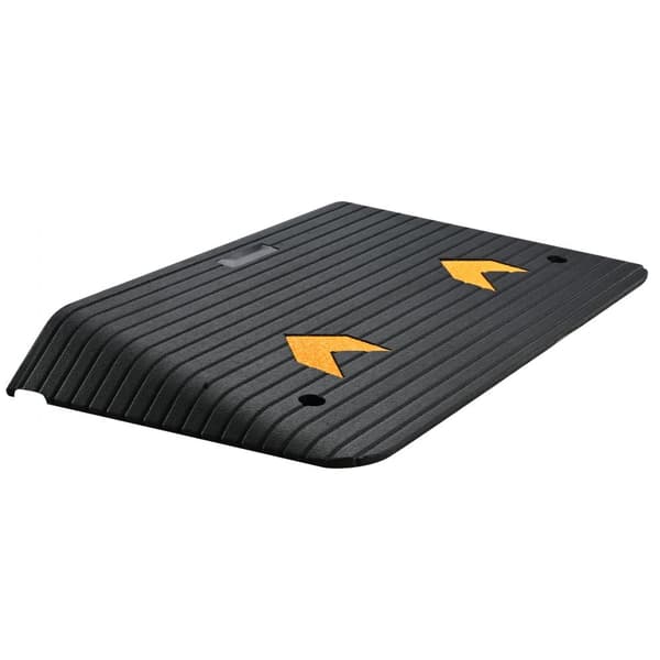 Schwellenrampe Bordsteinrampe, Türschwellenrampe 90,2x53,34x8,9cm, tillverkad av Gummi