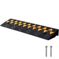 Pikkukuva 2 / 11: Schwellenrampe Auffahrrampe, Gummirampe Bordsteinrampe, 100x25x9,4cm, Maks. 15T Kuormituskapasiteetti