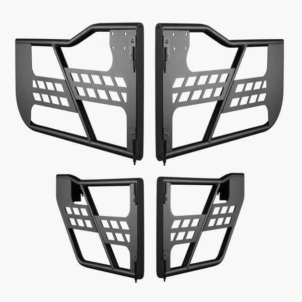 Jeep Rørdøre, 4-Dør-Model, Til 2007-2018 Jeep Wrangler JK, Robust Konstruktion, Nem Installation