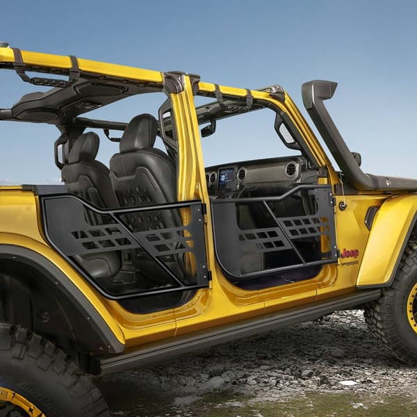Jeep Rørdøre, 4-Dørs Model, Til 2018-2024 Jeep Wrangler JL