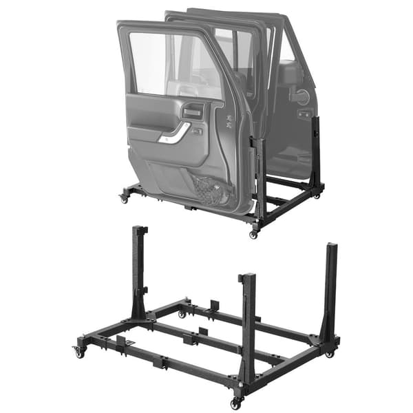 Jeep Oven Säilytyskärry, 4-Ovea, Jeep Wrangler JK JKU JL Gladiator, Kestävä, Helppo asentaa