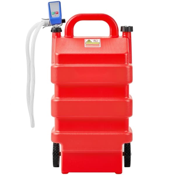 Bränsle-Caddy 16 Gallon, Bärbar Bränsletank, med 12V DC Elektrisk Överföringspump