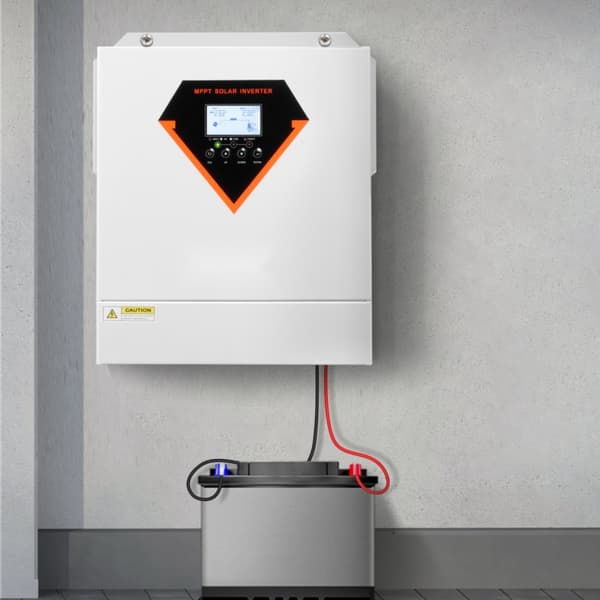 Hybrid Solcelleinverter Oplader 3500W, 220/230V, Indbygget WiFi, 100A MPPT Controller