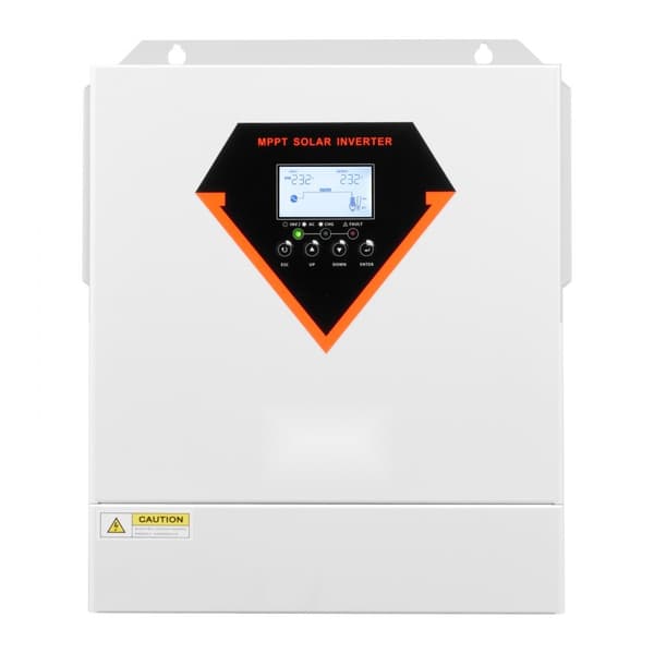 Hybrid Solcelleinverter Oplader 3500W, 220/230V, Indbygget WiFi, 100A MPPT Controller
