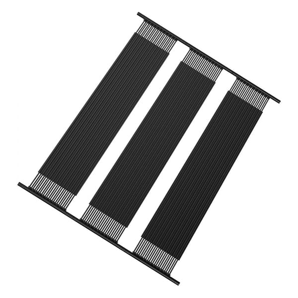 Solvarmer til pool, 4x10 fod overjordisk, Poolvarmesystem med 4 paneler, energibesparende, miljøvenlig