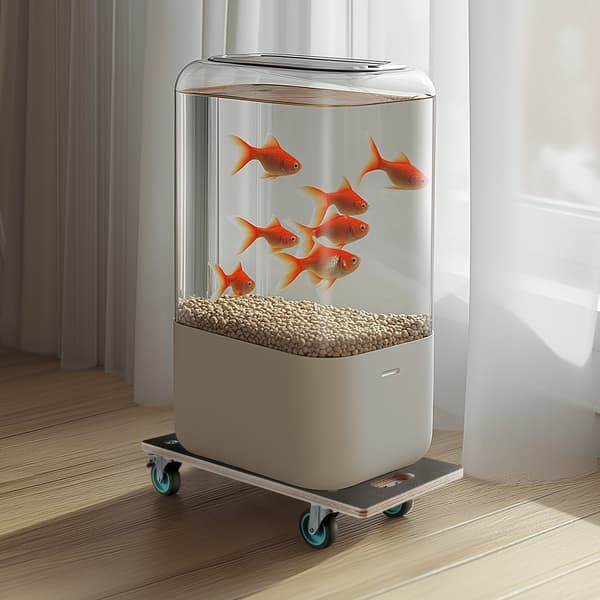 Møbelrullebord 250 kg, Møbel-Flytte Dollies, med 4 Støjsvage TPR Hjul