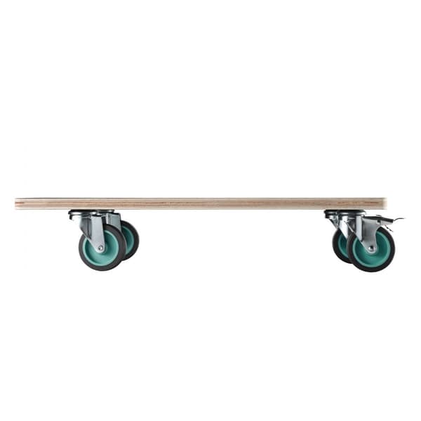 Møbelrullebord 250 kg, Møbel-Flytte Dollies, med 4 Støjsvage TPR Hjul