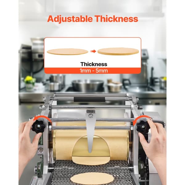 Elektrisk Tortilla Maker, Automatisk Tortilla Maker 5.5in Diameter, hurtig og effektiv madlavning