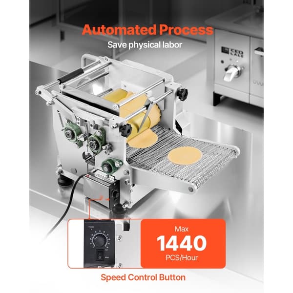 Elektrisk Tortilla Maker, Automatisk Majs Tortilla Maker (4 + 6 tommer), Praktisk Køkkenredskab