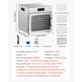 Miniatyrbillede 8 af 11: 8-bakke Mad Dehydrator, Rustfrit Stål 400W, Jerky og Frugt Tørringsmaskine