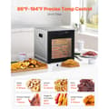 Miniatyrbillede 6 af 11: Mad Dehydrator Maskine, 10 Bakker, Rustfrit Stål, 1000W, Jerky Frugt Tørring