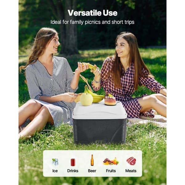 Kannettava jäähdytin 8,5 QT, Eristetty jäähdytin, 12 purkin kapasiteetti kahvoilla
