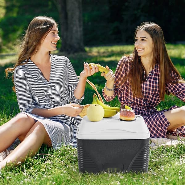 Kannettava jäähdytin 8,5 QT, Eristetty jäähdytin, 12 purkin kapasiteetti kahvoilla