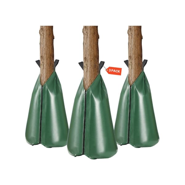 Kastelupussi Tree, 3-Pack, 20 Gallonaa Hitaasti Vapauttava Puiden Kastelupussi, Kestävä