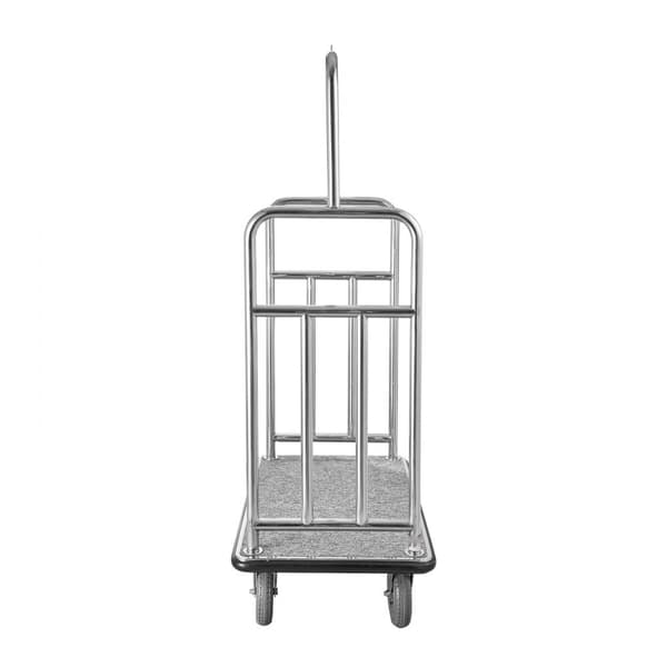 Hotel Bagagevogn, 1200 LBS Bellmans Vogn, Børstet Rustfrit Stål Finish