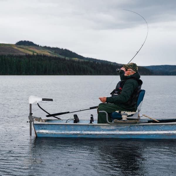 Elektrisk Trolling Motor, 12V 55lb Thrust, Saltvands-kvalitet Bådmotor