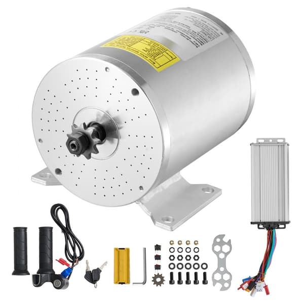 2000W Sähkömoottorisarja, Harjaton Tasavirtamoottori 48V 4300rpm, Moottori ja Nopeudensäädin Sisältyvät